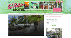 Desktop Screenshot of elpatiomotel.com